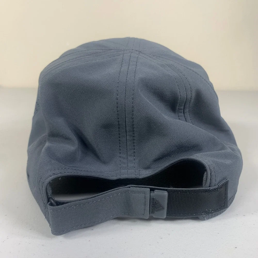 Adidas Aeroready Baseball Cap Gray Men's One Size Adjustable Running Trefoil‎